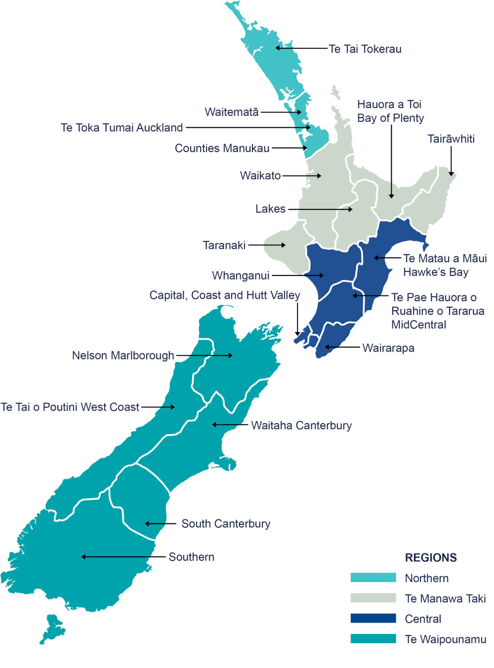 Health NZ Te Whatu Ora Regional Map  ScaleWidthWzEwMDBd